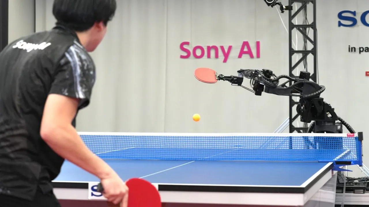 AI's Uncanny Ace: Sony's Robot Mastermind Shatters Human Limits in Table Tennis, Signaling a New Era of Embodied Intelligence